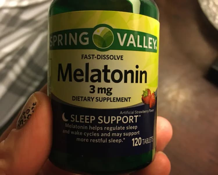 Spring Valley Fast-Dissolve Melatonin Artificial Strawberry Flavor