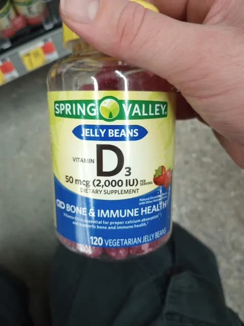 Spring Valley Jelly Beans Vitamin D3 50 Mcg