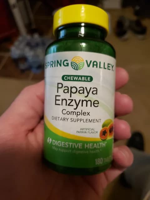 Spring Valley Chewable Papaya Enzyme Complex