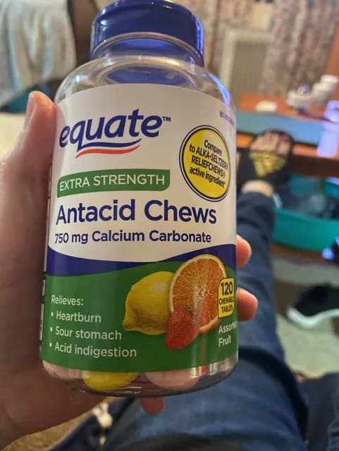 Equate Extra Strength Antacid Chews