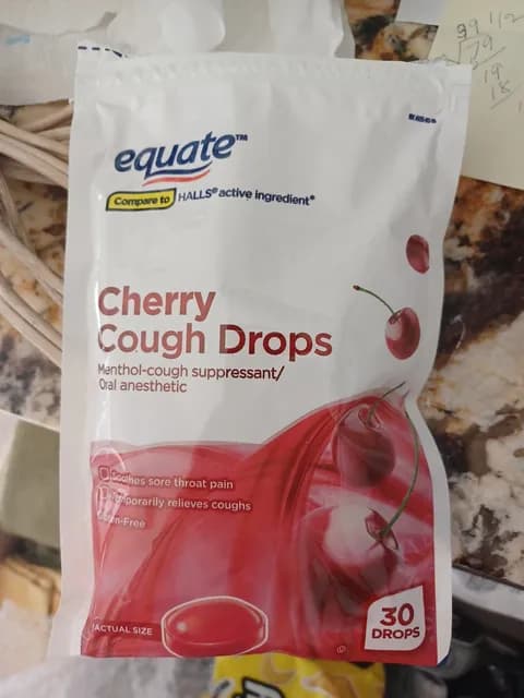 Equate Cherry Cough Drops