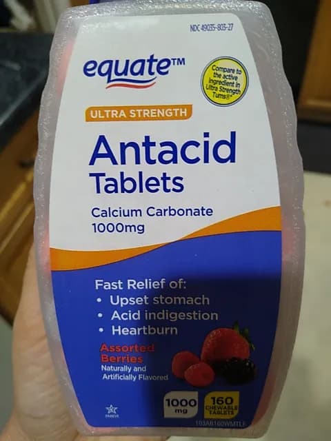 Equate Ultra Strenght Antacid Assorted Berries
