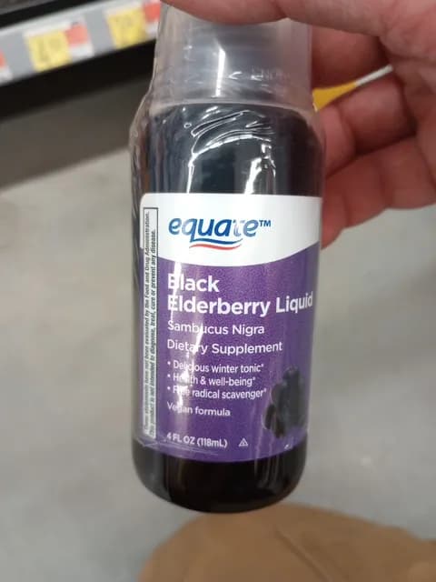 Equate Black Elderberry Liquid
