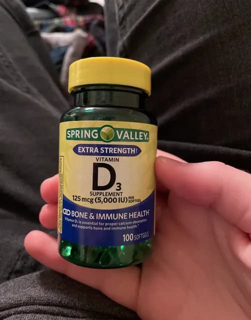 Spring Valley Extra Strength Vitamin D3 Supplement