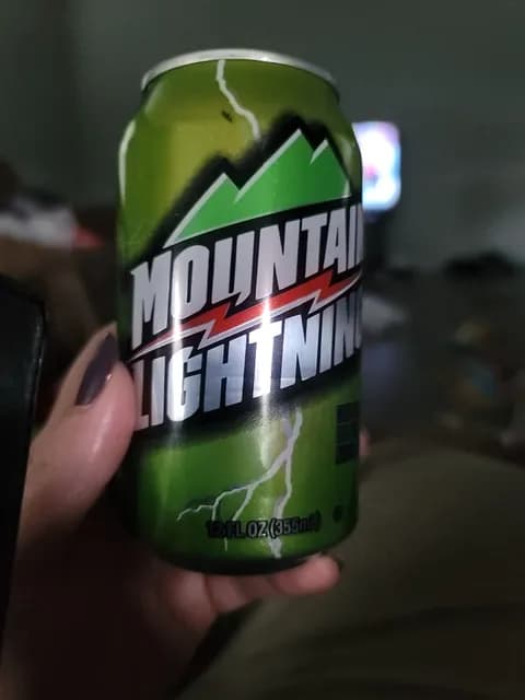 Mountain Lightning Citrus Flavour Soda