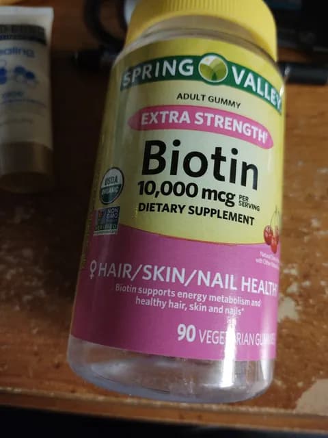 Spring Valley Extra Strength Biotin 10,000 Mcg