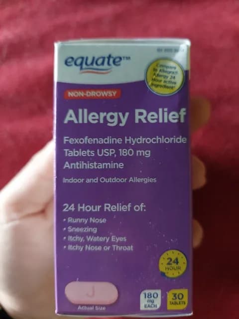 Equate Non-Drowsy 24 Hour Allergy Relief