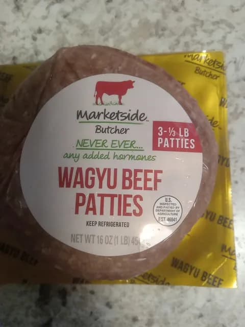 Marketside Butcher Wagyu Beef Patties