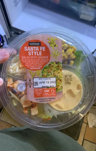 Marketside Santa Fe Style Salad With Chicken