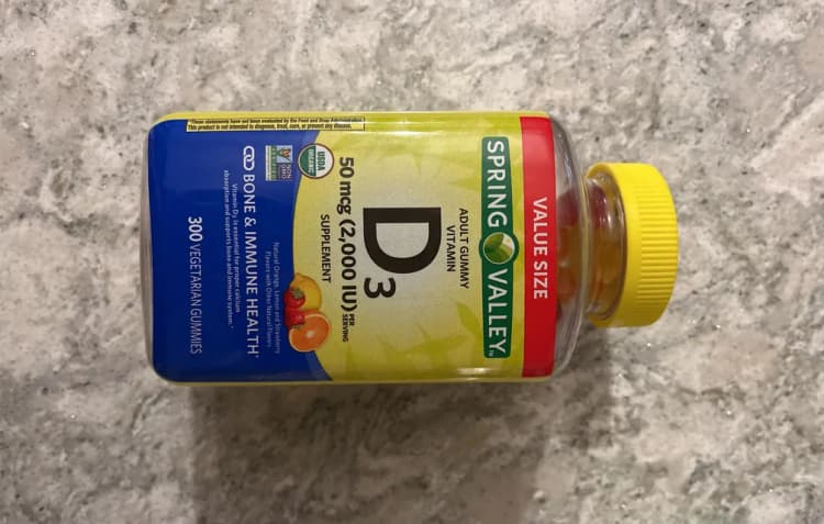 Spring Valley Vitamin D3 Vegetable Gummies