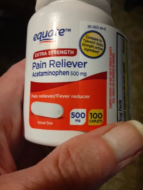 Equate Extra Strength Pain Reliever 100 Caplets