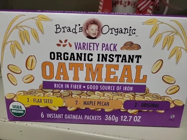 Brad'S Organic Instant Oatmeal Variety