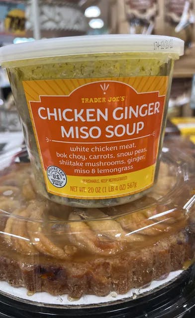 Is it Low FODMAP? Trader Joe's Chicken Ginger Miso Soup