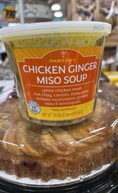 Is it Fructose Free? Trader Joe's Chicken Ginger Miso Soup