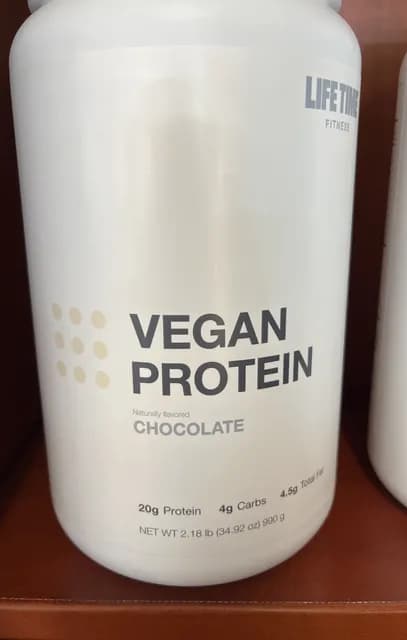Life Time Fitness Vegan Protein Chocolate