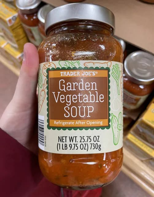 Trader Joe’s Garden Vegetable Soup