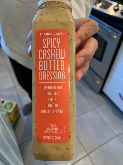 Is it Milk Free? Trader Joe's Spicy Cashew Butter Dressing