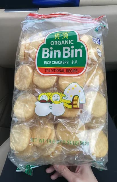 Bin Bin Organic Rice Crackers