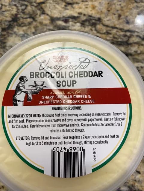 Is it Tree Nut Free? Trader Joe's Unexpected Broccoli Cheddar Soup