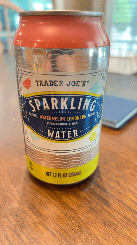 Trader Joe'S Watermelon Lemonade Flavor Sparkling Water