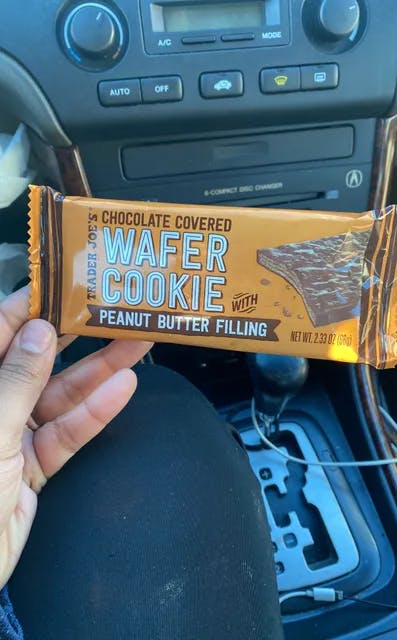 Is it Dairy Free? Trader Joe's Chocolate Covered Wafer Cookie With Peanut Butter Filling