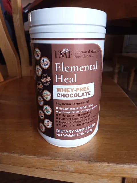 Fmf Elemental Heal Whey-Free Chocolate Dietary Supplement