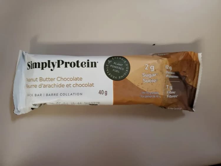 Simplyprotein Peanut Butter Chocolate Snack Bar