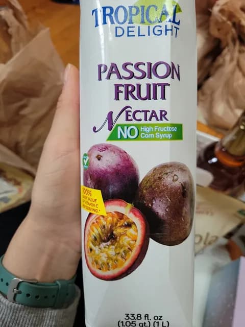 Tropical Delight Passion Fruit Nectar