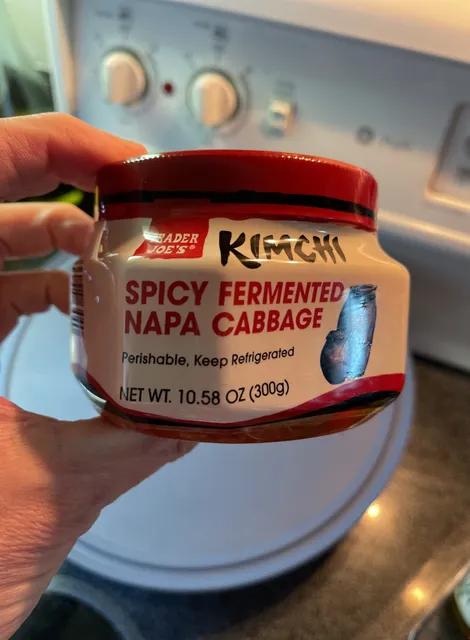 Is it Legume Free? Trader Joe's Spicy Fermented Napa Cabbage Kimchi