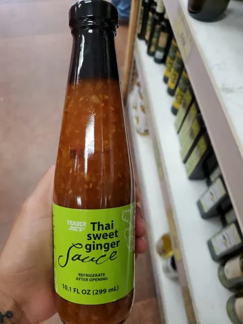 Is it Artificial Food Coloring Free? Trader Joe’s Thai Sweet Ginger Sauce