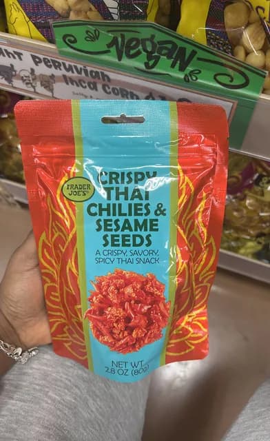 Is it Mustard Free? Trader Joe's Crispy Thai Chilies & Sesame Seeds