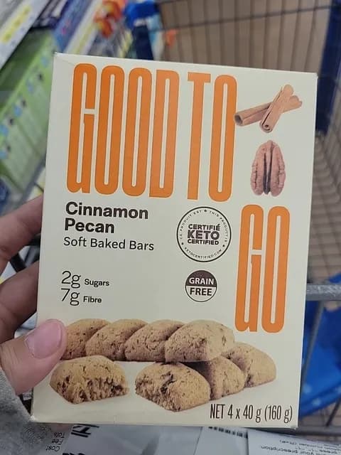 Good To Go Cinnamon Pecan Soft Baked Bars