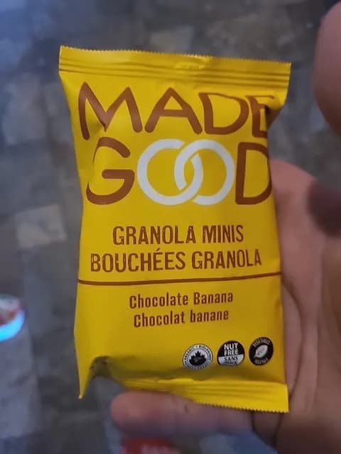 Made Good Chocolate Banana Granola Minis