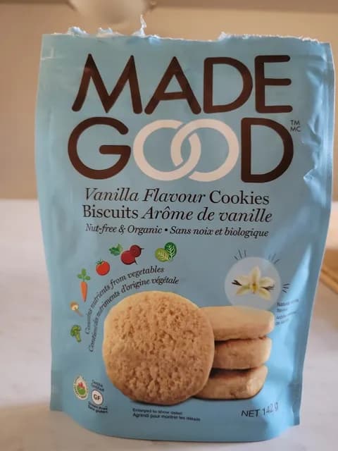 Madegood Vanilla Flavour Cookies
