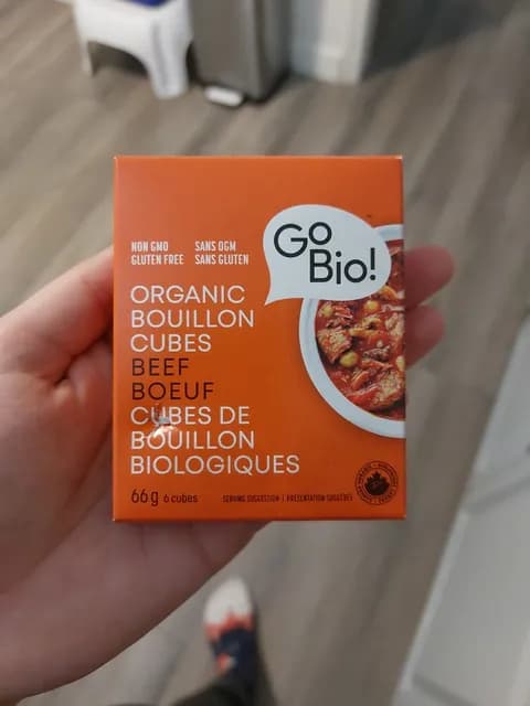 Gobio! Organic Beef Bouillon Cubes