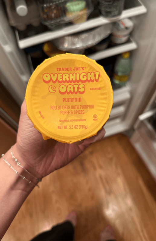 Trader Joe'S Pumpkin Overnight Oats