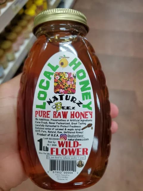 Naturz Beez Pure Raw Honey