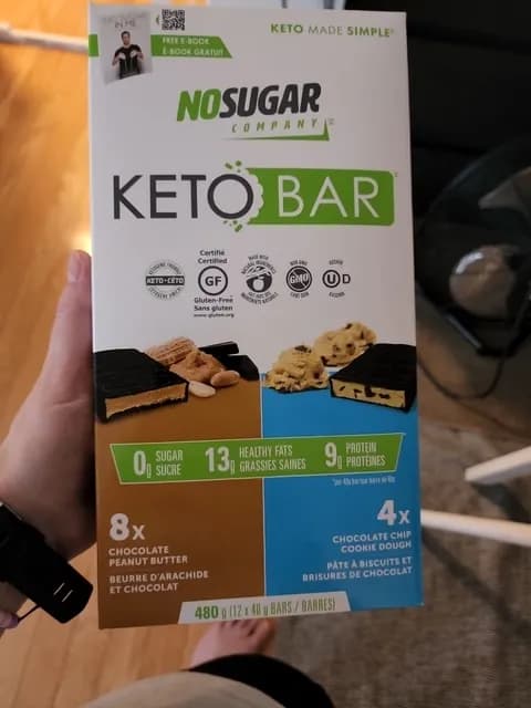 No Sugar Company Keto Bar