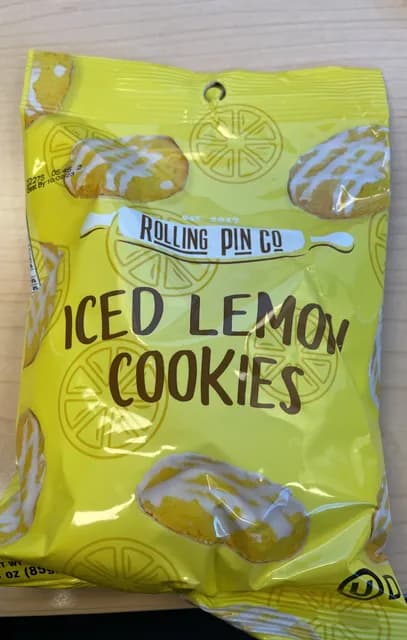 Rolling Pin Co Iced Lemon Cookies