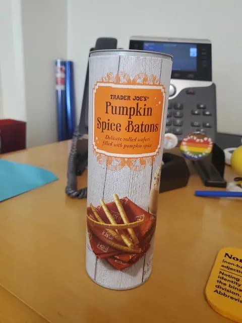 Is it Soy Free? Trader Joe's Pumpkin Spice Batons