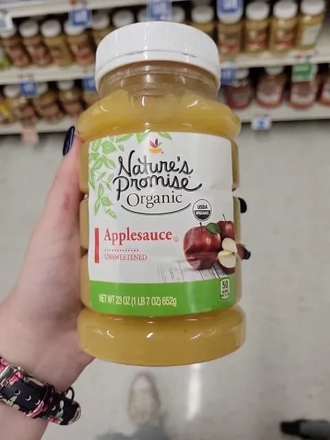 Giant Food Nature'S Promise Organic Unsweetened Applesauce