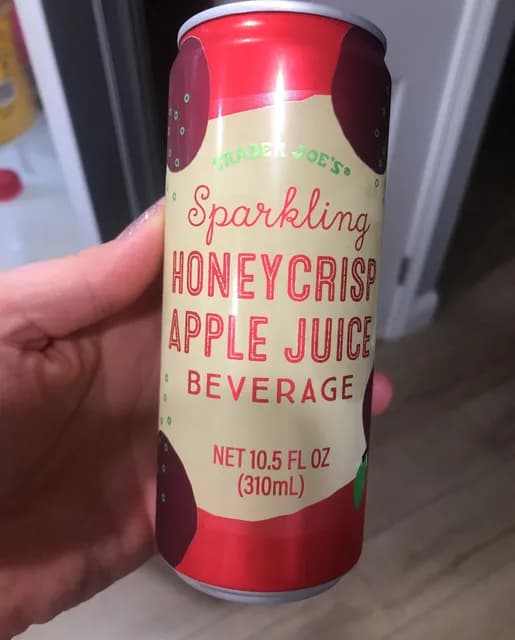Trader Joe'S Sparkling Honeycrisp Apple Juice Beverage
