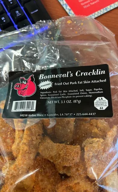 Bonneval'S Cracklin Seasoned