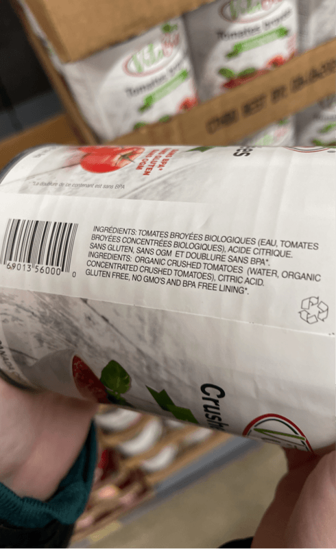 Vitabio Crushed Tomatoes Organic