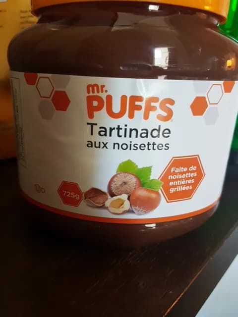 Mr. Puffs Tartinade Aux Noisettes