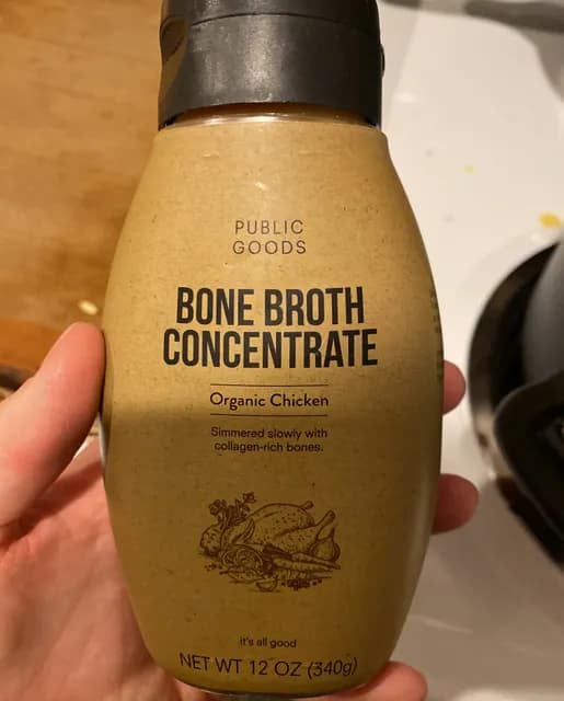 Public Goods Bone Broth Concentrate Organic Chicken