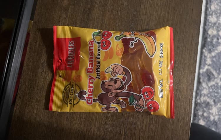 J. Luehders Of Germany Cherry Banana Artificial Flavored Soft Candy