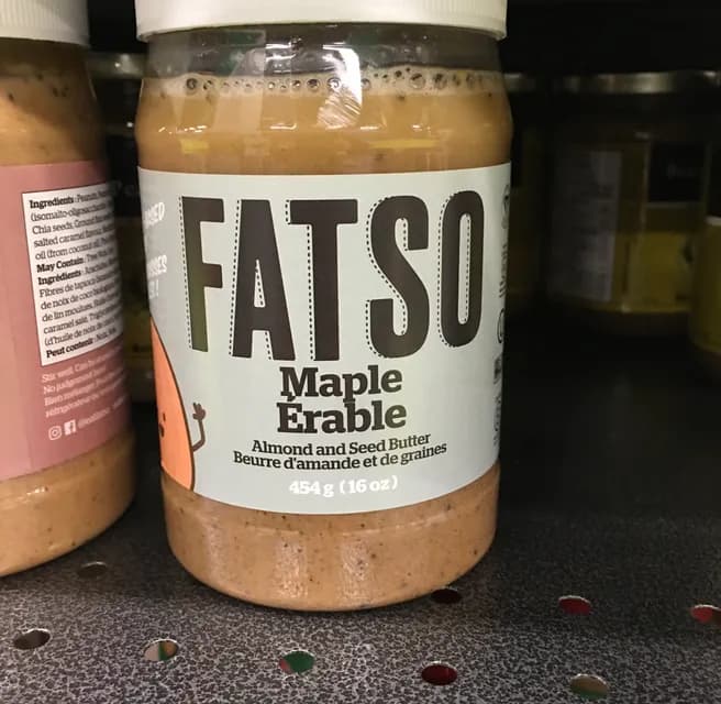 Fatso Maple Almond And Seed Butter