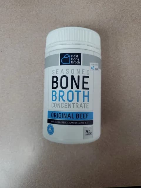 Best Bone Broth Seasoned Bone Broth Concentrate Original Beef