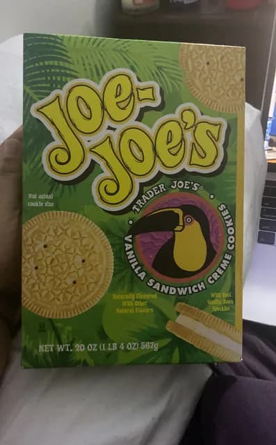 Trader Joe's Joe-joe's Vanilla Sandwich Creme Cookies